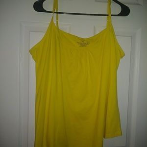 yellow tank